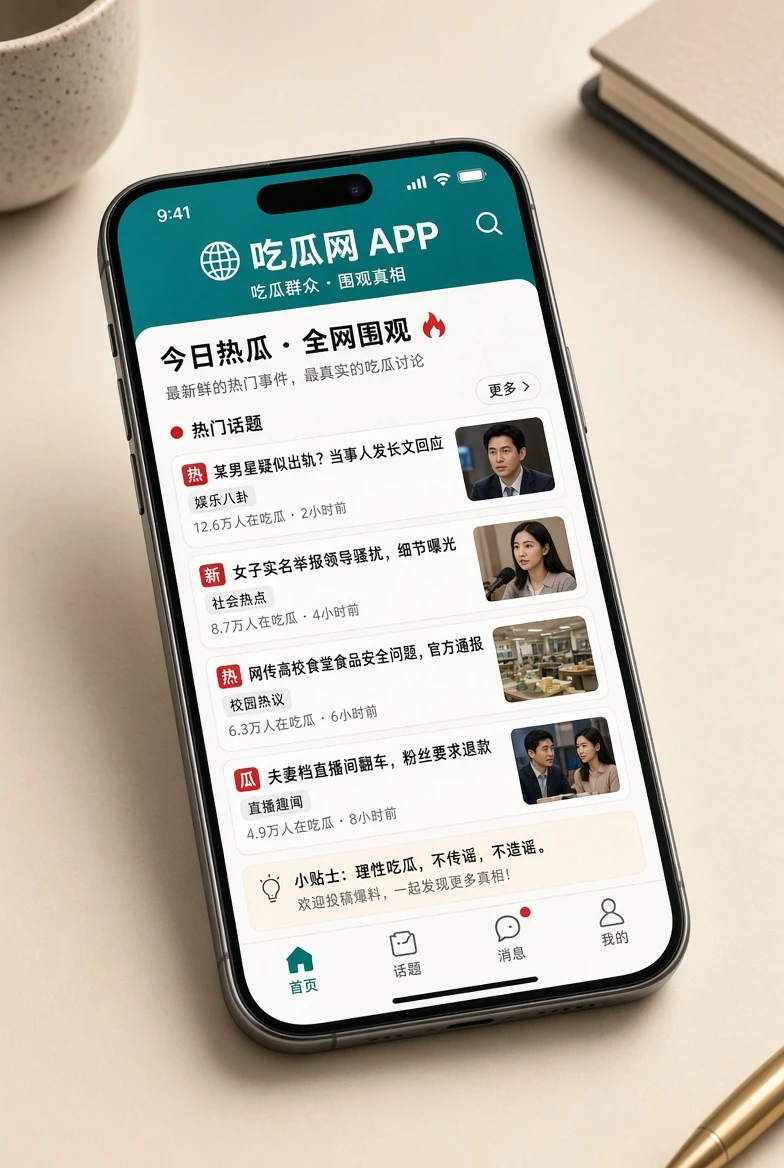 吃瓜网移动端阅读服务原创示意配图