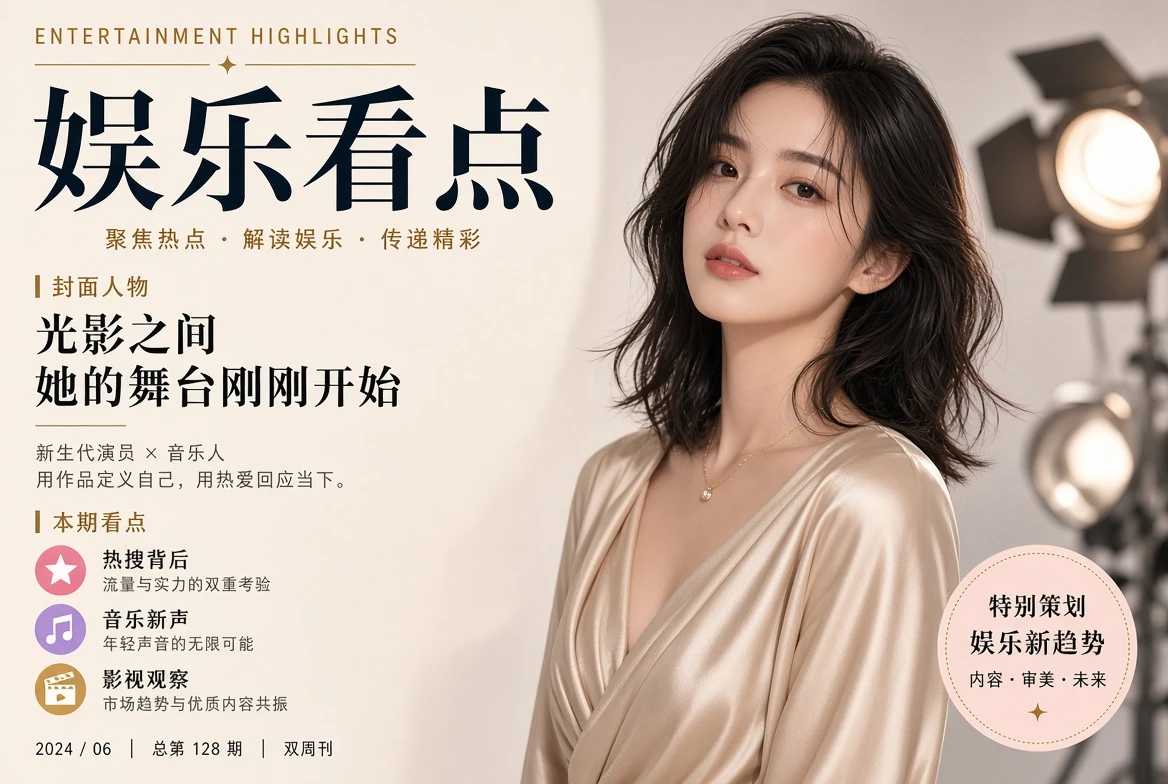 娱乐看点栏目的原创图文导览